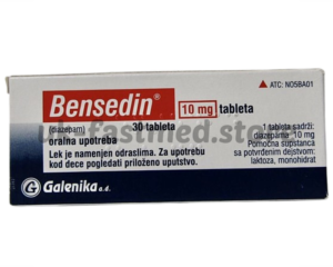 bensedin 10mg tablets (diazepam)