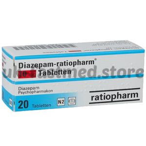 ratiopharm diazepam 10mg tablets