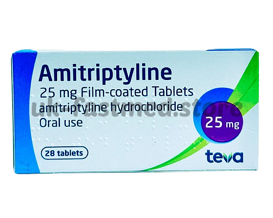 teva amitriptyline 25mg tablets
