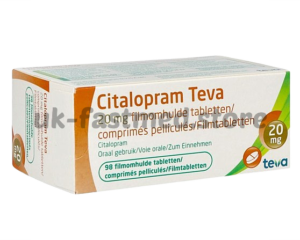teva citalopram 20mg tablets